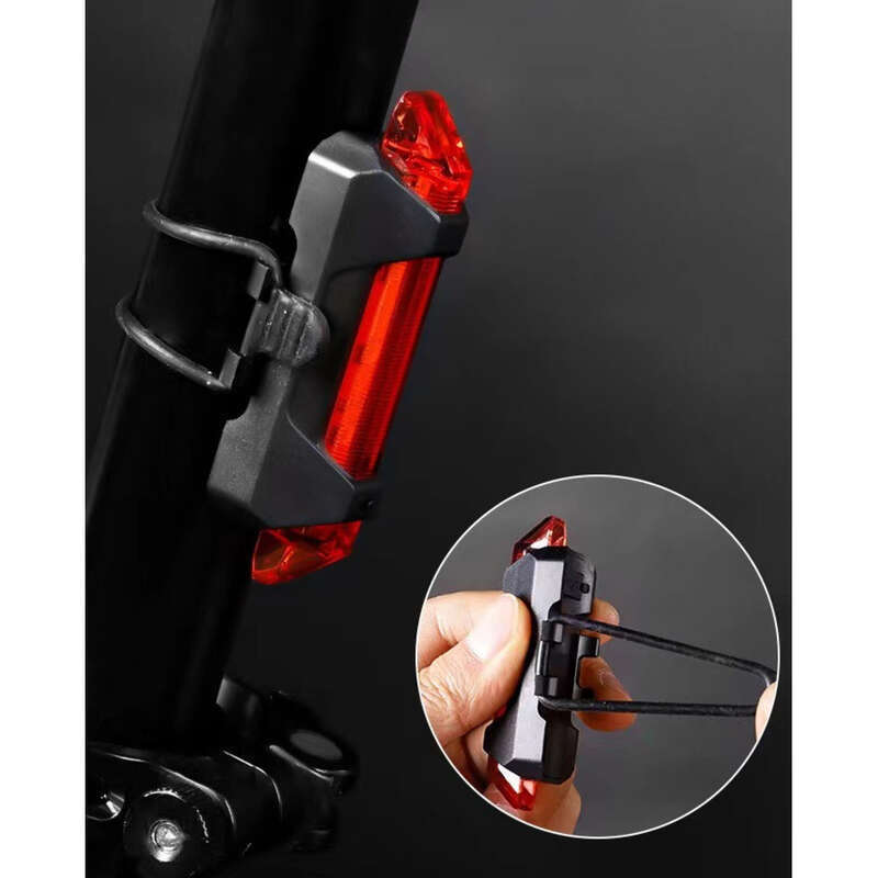 Phares de vélo, ensemble de feux arrière, feux d'avertissement de charge étanches, éclairage de nuit pour VTT,_voghion.com