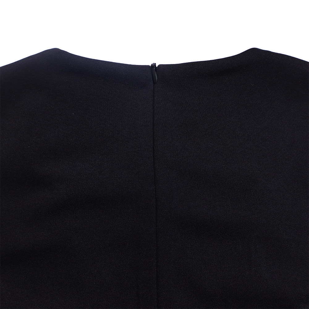 Women's Autumn And Winter New Long-sleeved OL Temperament Elegant Ruffled African Dress_voghion.com