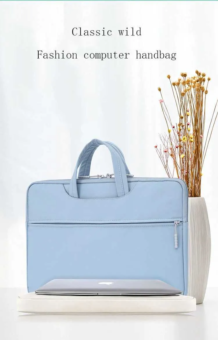 Sleeve 13.3 14 15.6 Inch Notebook Bag For book Air Pro 13 16 Case Waterproof Carry Laptop Book Funda Cover Handba24111_voghion.com