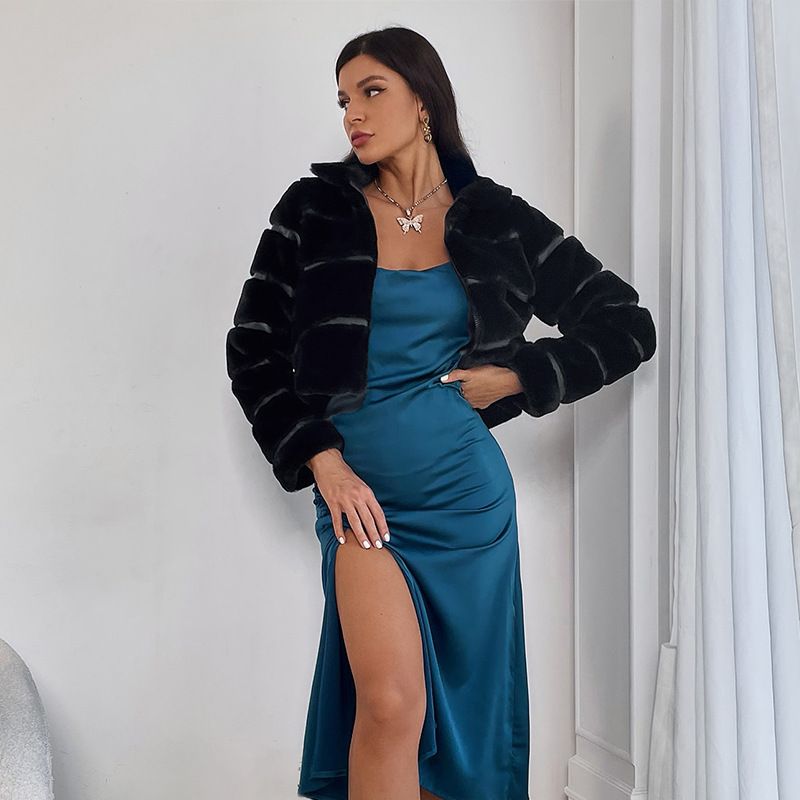 Giacca moda donna Fur one cappotto di pelliccia_voghion.com