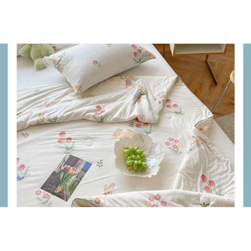 Couverture épaisse et chaude en coton tricoté pour l'été, vêtement frais et frais, motif dessin animé, pour enfants, printemps, automne et hiver_voghion.com