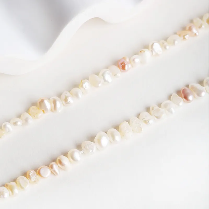 Chains Freshwater Pearl Necklace Women Vintage Clavicle Chain Set Mother's Day Gift For Mom_voghion.com