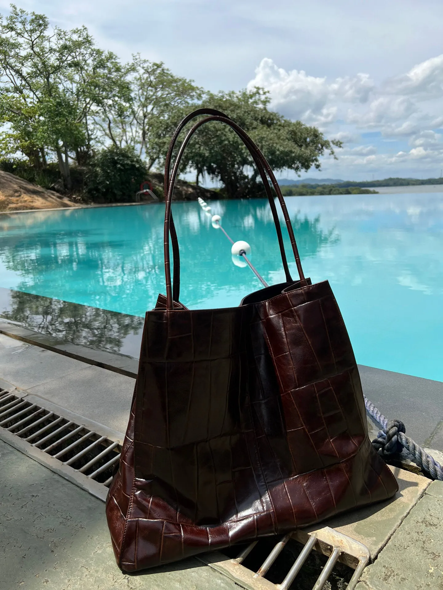 Kopfschicht-Rindsleder mit großem Fassungsvermögen, echtes Leder für Damen 2024, lässige und stilvolle, vielseitige Schultertasche zum Pendeln_voghion.com