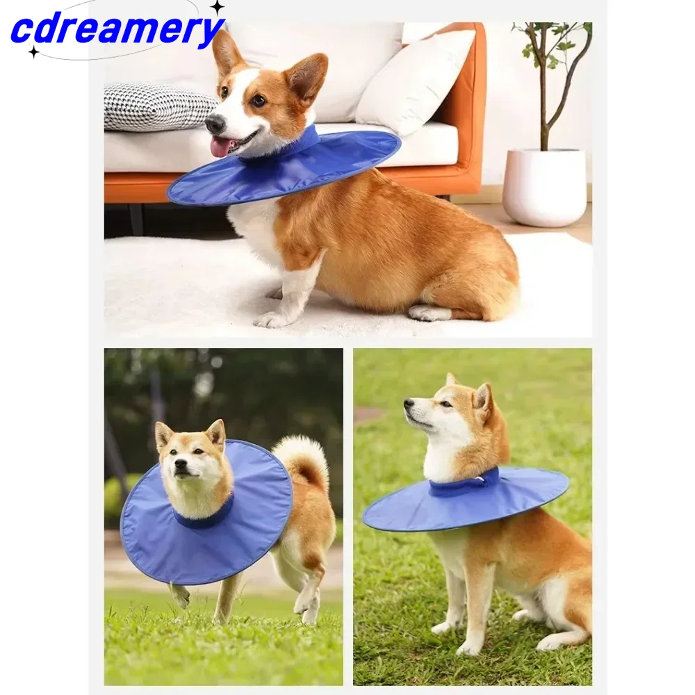 Medical Recovery Collar For Dogs, Soft Conical Collar For Dogs After Surgery, Adjustable And Breathable Collar For Large/medium/small Dogs_voghion.com