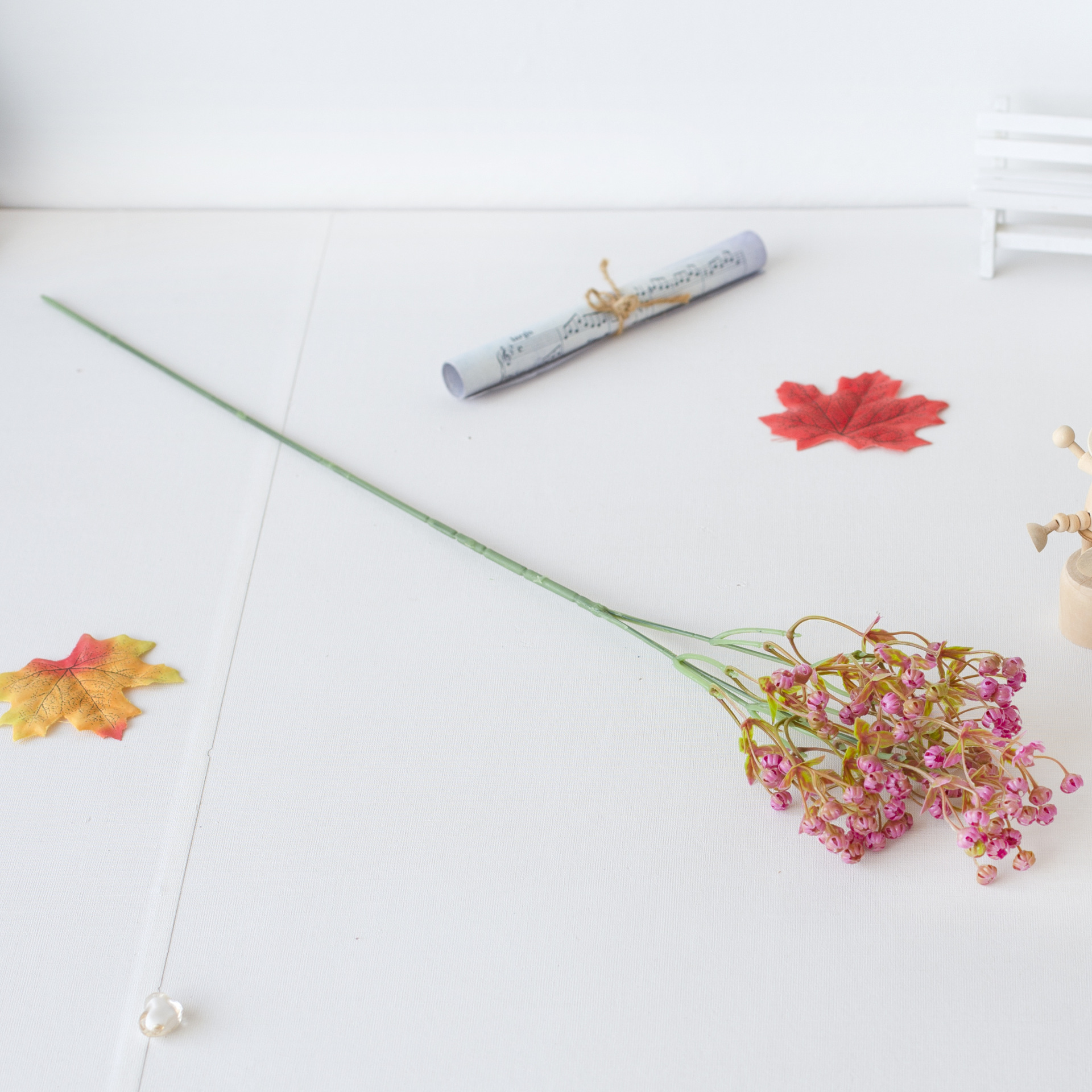 Produttore all'ingrosso di fiori artificiali Singolo ramo nuovo 15 maglie gypsophila all'ingrosso decorazioni per la casa da sposa_voghion.com