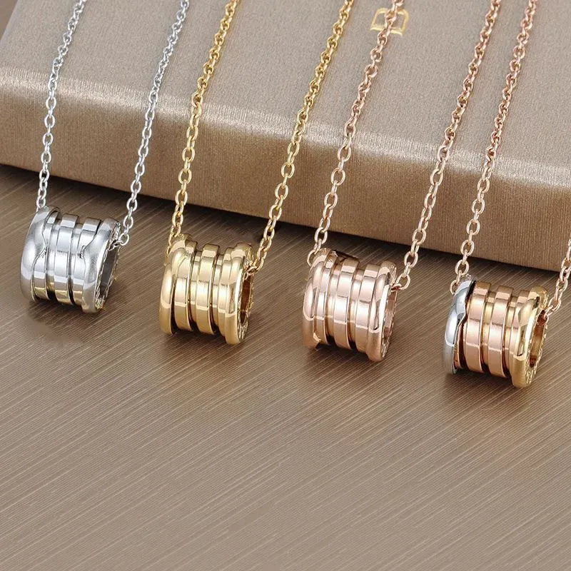 High Quality Ceramic Couple Pendant Necklace Fashion Designer Design Men and Women Valentine's Day Gift_voghion.com