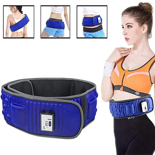 X5 Vibrații Masaj Abdominal Corp Complet Electric Talie Arderea Grăsimilor Centură de Slăbire Echipament de Pierdere în Greutate Musculară_voghion.com