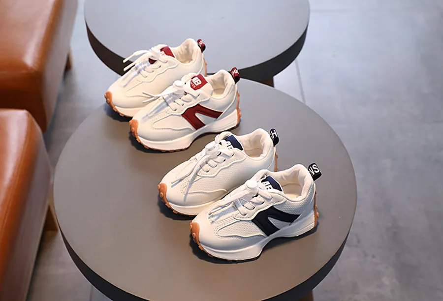 Kinder-Sneakers für Mädchen und Jungen, Laufsportschuhe, rutschfest, weiche Unterseite, bequeme Kleinkinder, Kidsnest-Sportschuhe_voghion.com