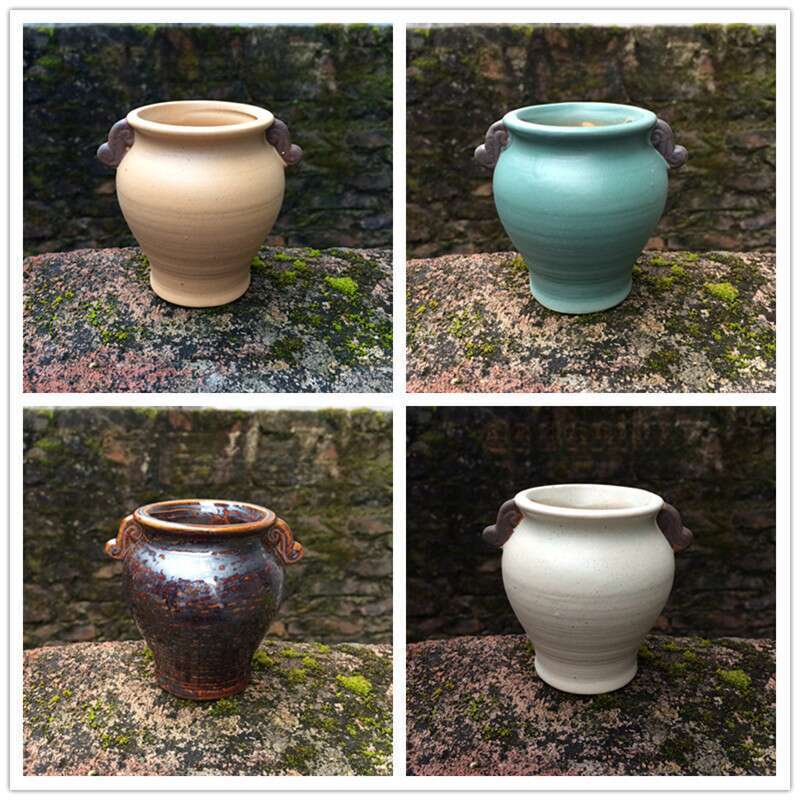 Succulent Flower Pot, Horticultural Mini Creative Rough Ceramic, Home Furnihing, New Product, Ceramic Jar, And_voghion.com
