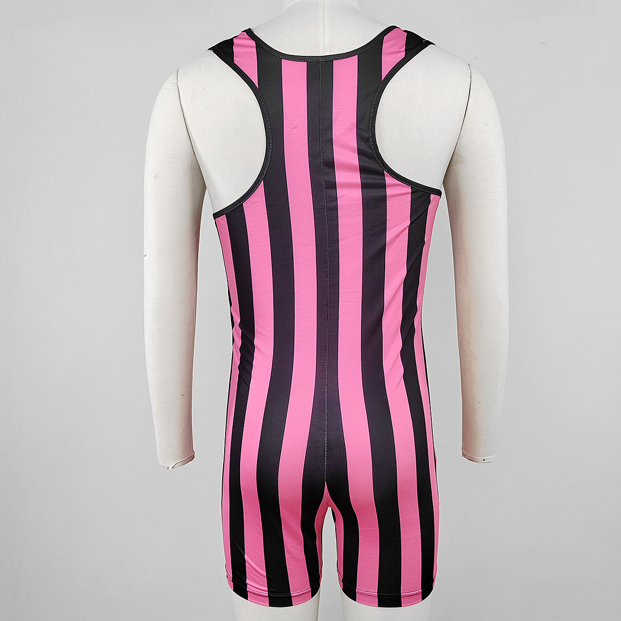 men's clothing men's sports fitness body shaping jumpsuit indoor gymnastics crotch pants sexy clothes for men_voghion.com