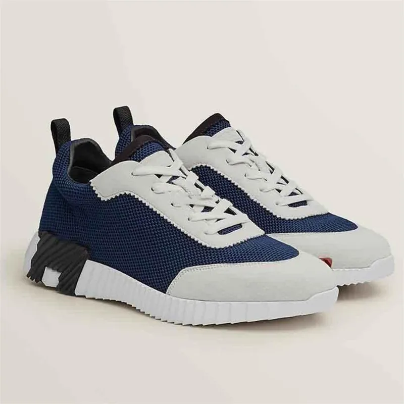 til mænd kvinder træningssko udendørs grøn sort afslappet designersneakers løbe dame herre flade joggingsko med æske_voghion.com