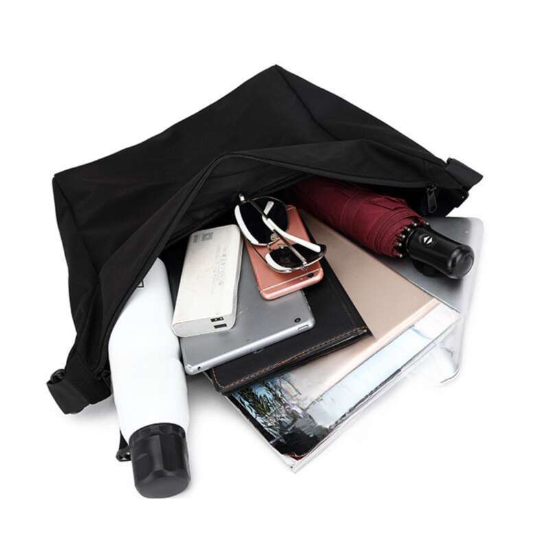 Borsa a tracolla grande capacità, stile casual da uomo, stile studentesco, sportiva, 2025_voghion.com