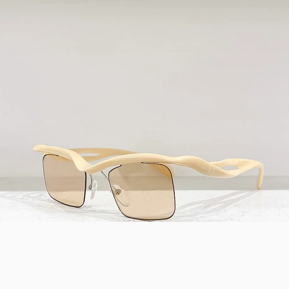 Sunglasses Square Men Outdoor Business Polarized Eyewear Gradient Lenses Unisex Higquality Fashion Glasses_voghion.com