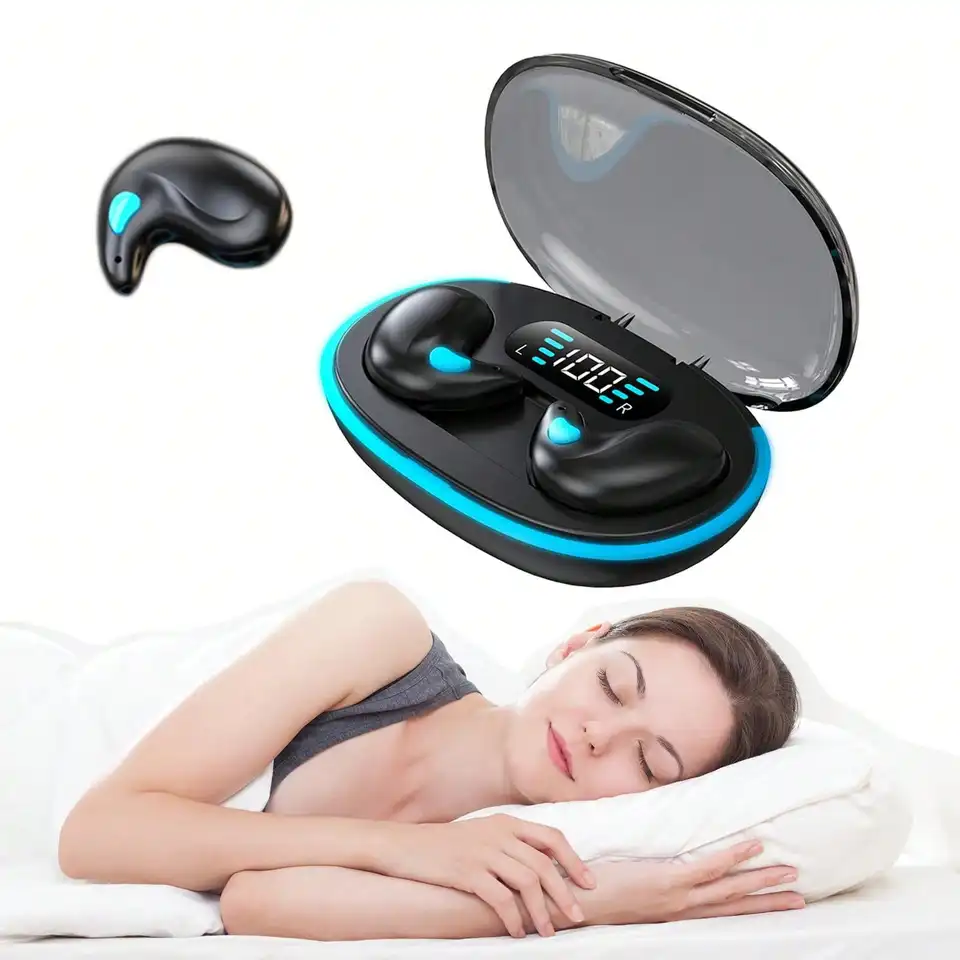 Kabellose Bluetooth Schlaf-ohrhörer Mit Mikrofon Für Arbeit_voghion.com
