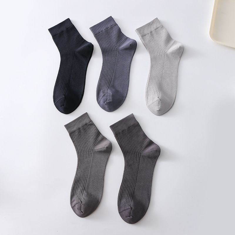 Unisex für Männer Deodorant, schweißableitend und antibakteriell Herren Baumwollsocken einfach_voghion.com