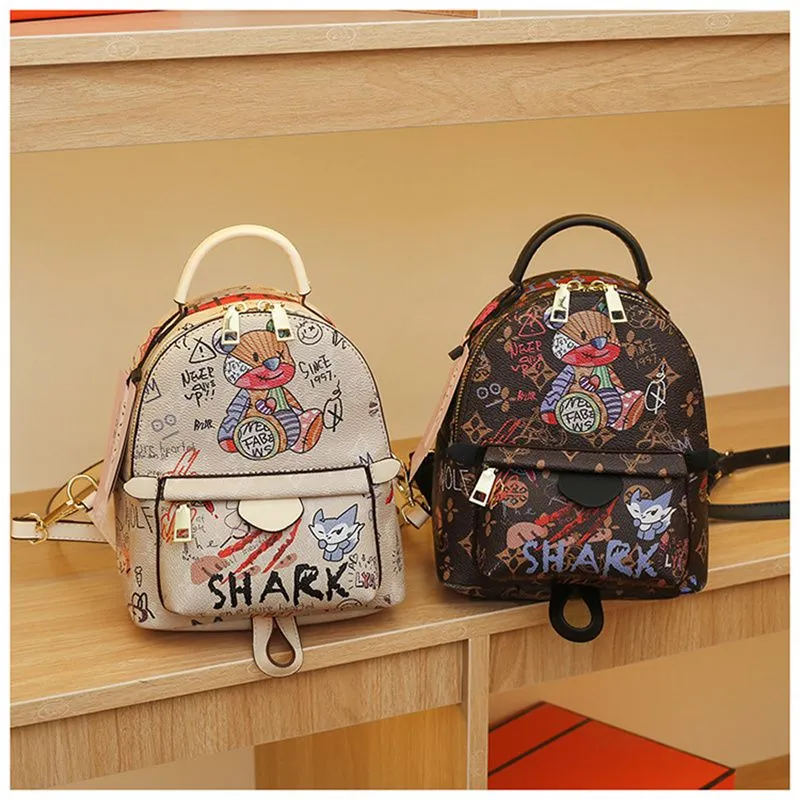 Designer Bag Free Shipping 2025 Fashion Light High-end Texture Printed Graffiti Handbag For Womens_voghion.com