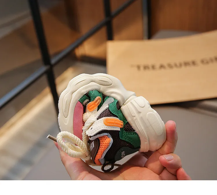 Scarpe sportive per bambini, da ginnastica, per bambini, per bambini e bambine, casual, in rete, alla moda, per la scuola, da corsa, nuove, taglie morbide_voghion.com