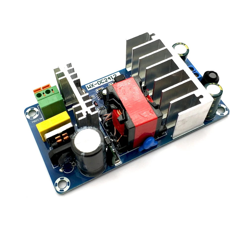 AC 85–265 V til DC 12 V 8 A svitsjestrømforsyningskort AC-DC strømmodul DC 12 V 8 A_voghion.com