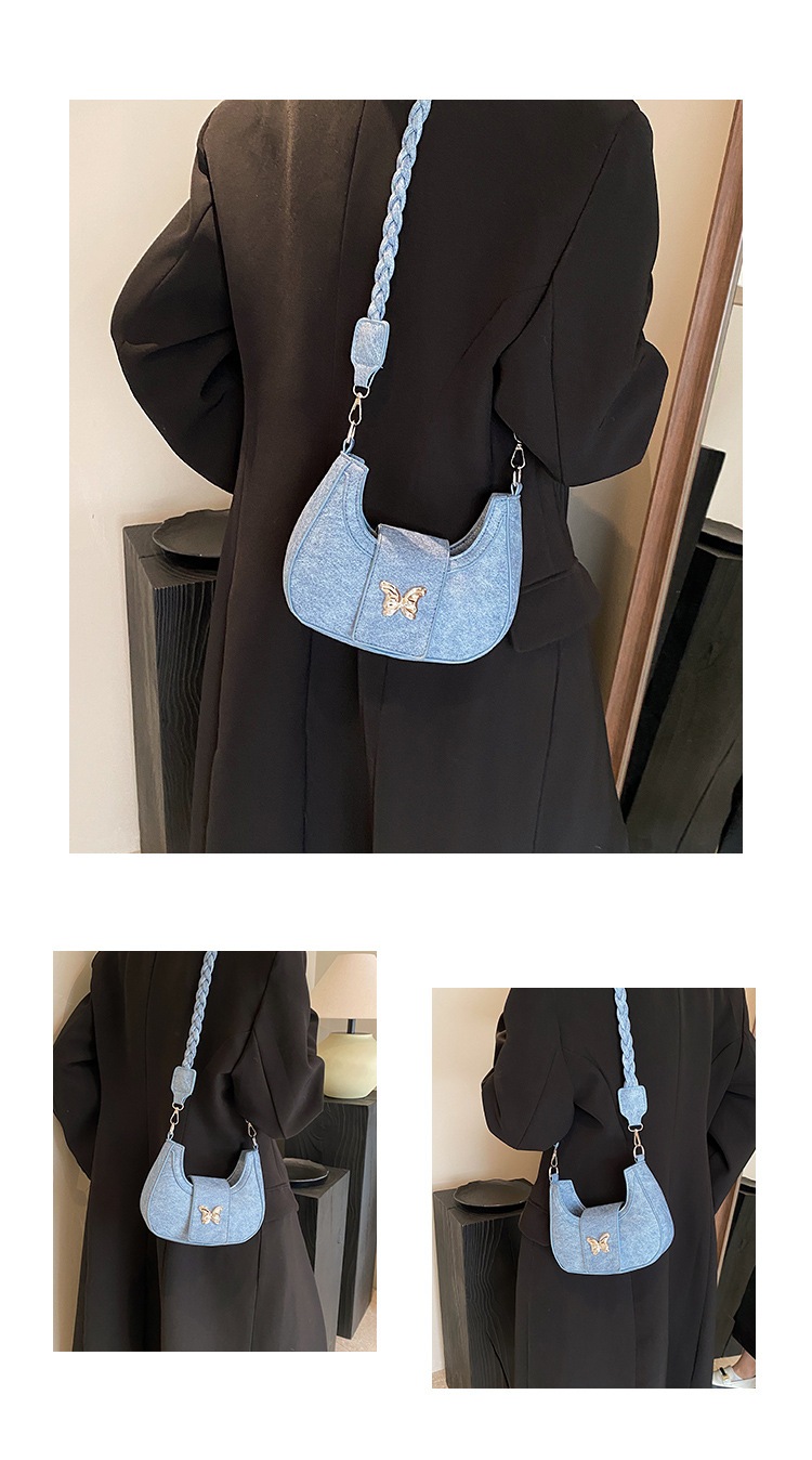 Populaire cette année pour les femmes en 2024, nouvelles boulettes décontractées, sac à bandoulière de style occidental version coréenne,_voghion.com