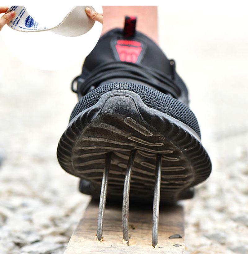 Pantofi de siguranță Trabo Fashion pentru bărbați, ușori și confortabili, pantofi de protecție indestructibili antiglonț_voghion.com