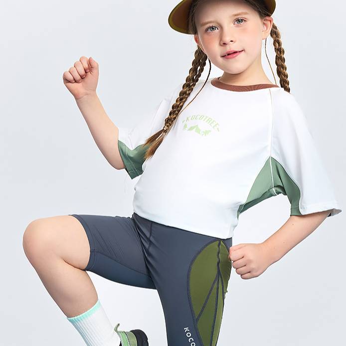 Kids' Breathable Quick-Dry Tee – High-Stretch Cooling Shirt For Active Boys & Girls (A-Class, 110-170cm)​_voghion.com