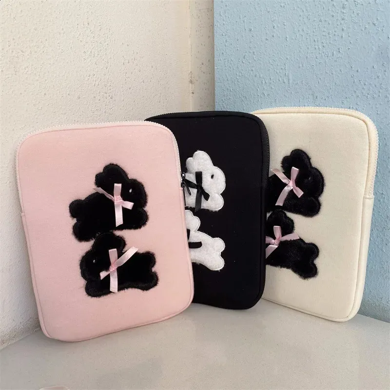 Cute Rabbit Computer Bag Suitable for iPad 9.7-11 inch bookHP 13.3141515.616 Inch Laptop Bags Protective Case 240907_voghion.com