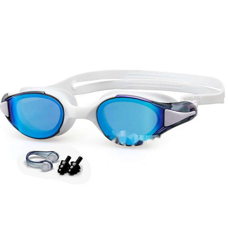 2024 New Waterproof Anti Fog High-definition Small Frame Male And Female Professional Racing Swimming Goggles With Nose_voghion.com