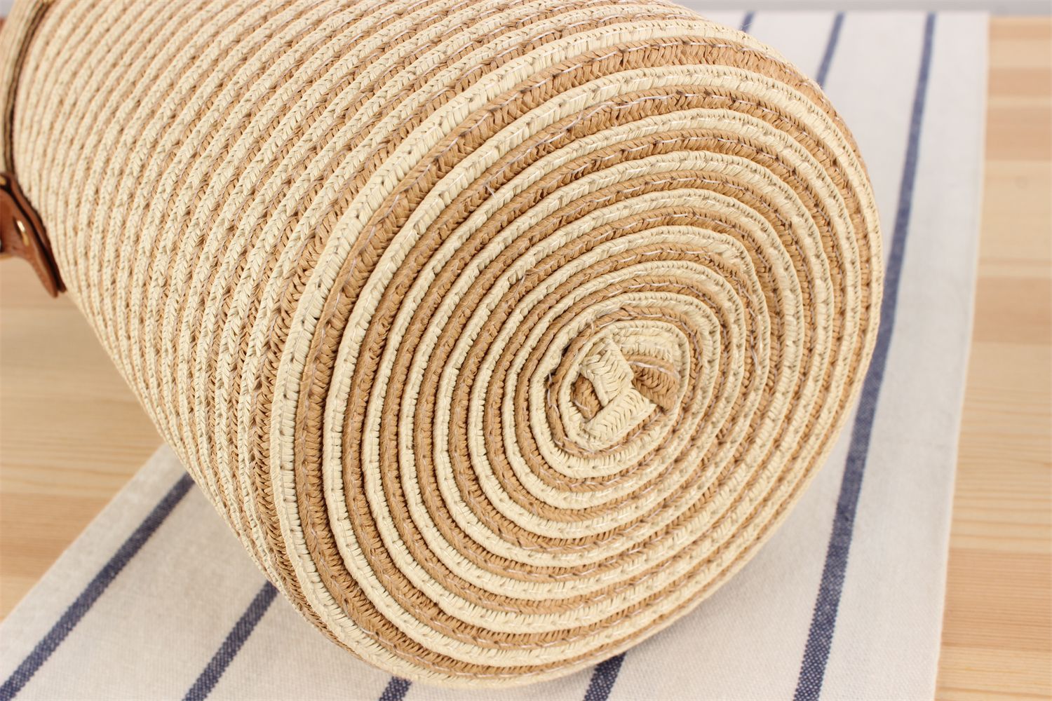 Damenmode Einzel-Schulter-Strohtasche pastoralen Stil Strandtasche_voghion.com