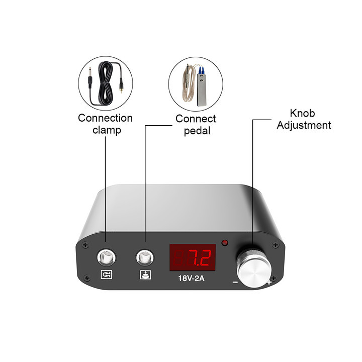 Equipment Beginner's Complete Of Cutting And Misting Tools Tattoo Machine Set_voghion.com