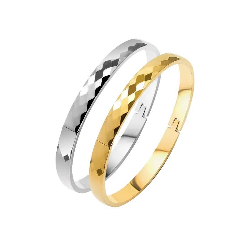 HBP kvaliteetne ühe käevõruga sier manseti kõvad ehted elegantne kullast nominatsioonilukuga armastajate naiste daamide võlu disainer_voghion.com