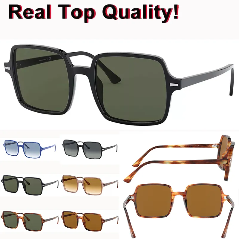 Silmälasit, neliönmuotoiset aurinkolasit miehille ja naisille, asetaattikehykset, oikeat lasilinssit, aurinkolasit nahkakotelolla, Gafas De Sol_voghion.com