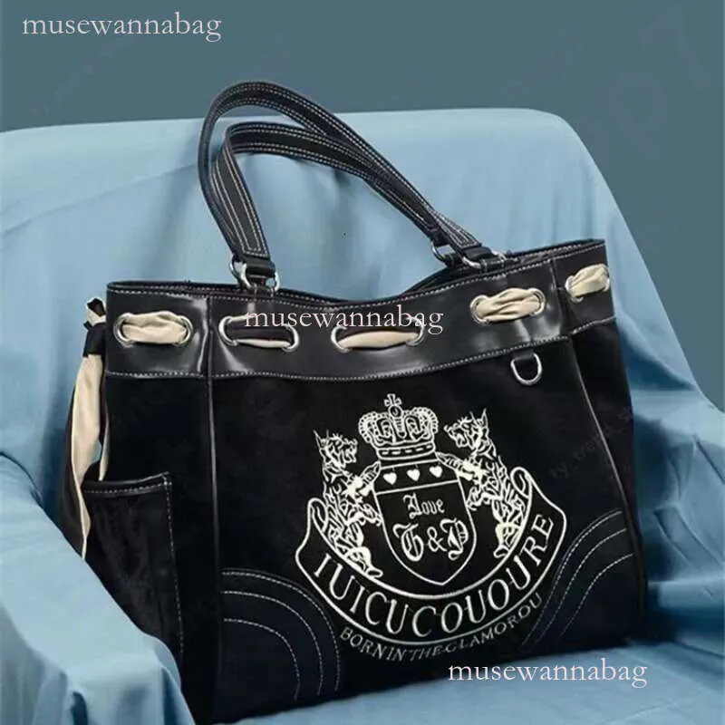 Borse a tracolla Y2K da donna, borsa succosa, vintage, retrò, chic, borsa in velluto con ricamo, borsa da donna, alta capacità, E-girls S Shopping_voghion.com