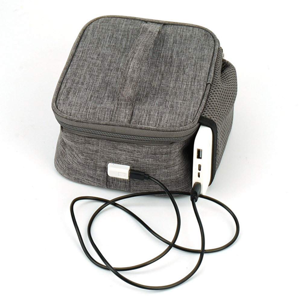 1 Stücke Hohe Qualität USB Mini Persönliche Tragbare Mittagessen Speisenwärmer Fahrzeug/Haushalt Ofen Ofen Lunchbox Tasche Heizung Elektrische_voghion.com