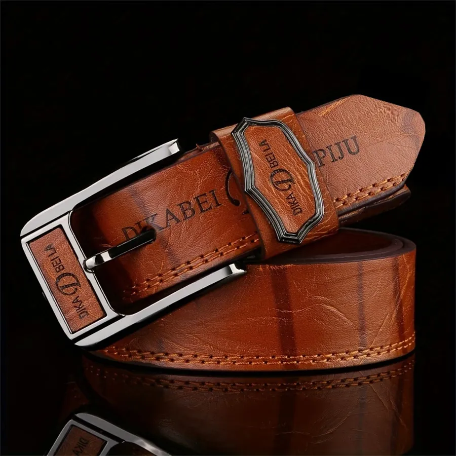 Gürtel Herren Business Gürtel Nadelschnalle Freizeit Jeans Anzughose_voghion.com