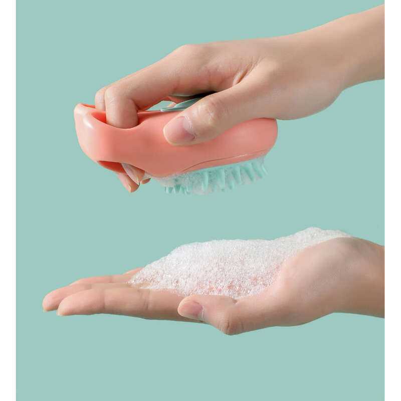Pet Shower Paw Massage Silicone Soft Multifunctional Head Brush, Cleaning Comb, Cat Products_voghion.com