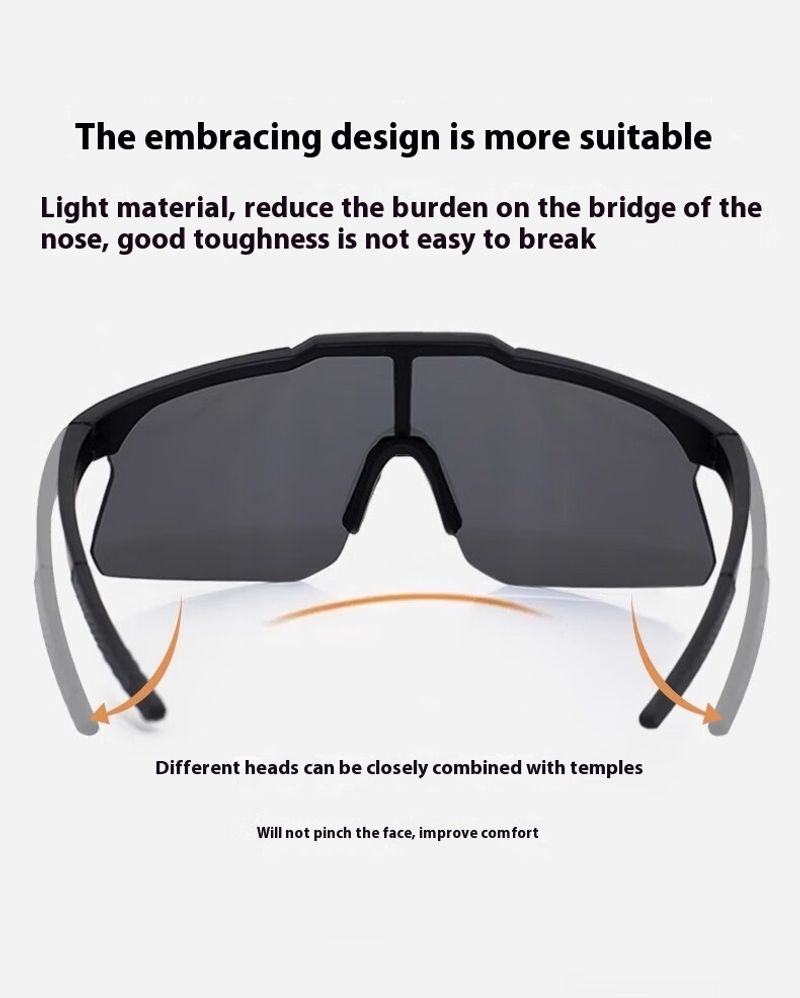 Riding Glasses Men's Mountaineering Outdoor Sports Windproond Sandproof Bicycle Mountain Bike Eye Protection_voghion.com