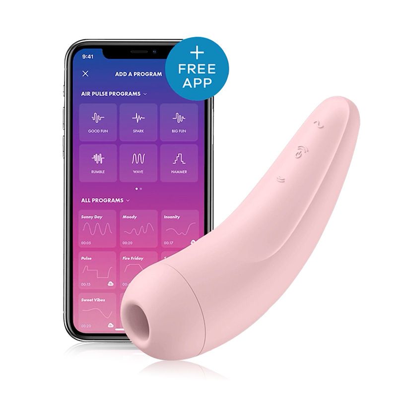 Sex Toys For Female Satisfyer Cruvy2+ crescent sucking female masturbation g spot second orgasm adult sex toys_voghion.com