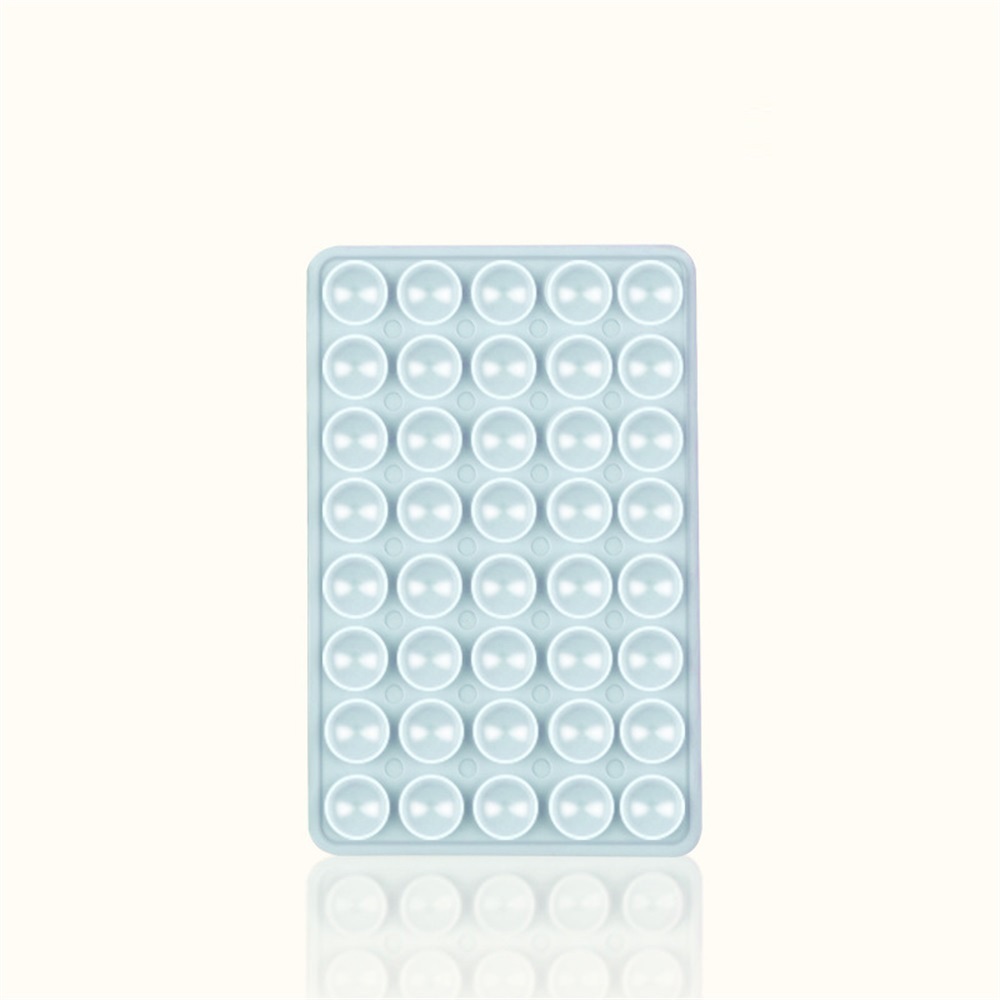 Square Double-sided Silicone Phone Suction Sucker Pad Bracket, Non-slip Suction Force, Silicone Mobile Phone Back Sticker Suction_voghion.com