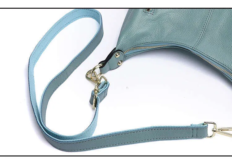 Zency Borsa a mano in vera pelle morbida di alta qualità, grande capacità, da donna, hobo, elegante, classica, a tracolla_voghion.com