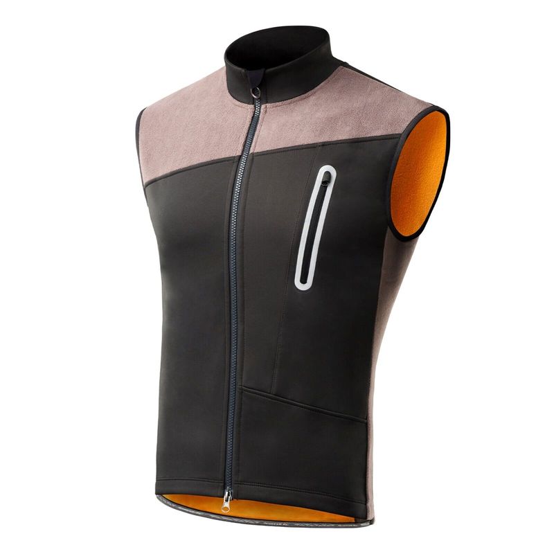 ROCKBROS Gilet da uomo Giacca in pile da donna per bici Sport all'aria aperta/inverno M-3XL_voghion.com