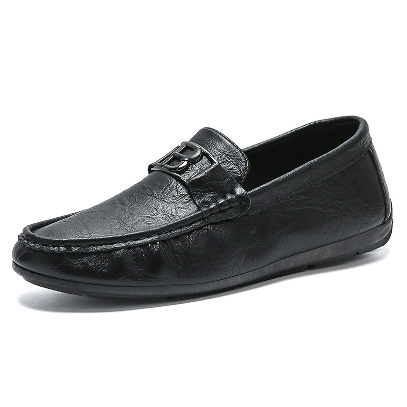2025 Dou Für Männer Frühjahr Neue Stil Einen Schritt Faul Casual Business Leder Weiche Sohle Mode Britischen Lefu Schuhe B370_voghion.com