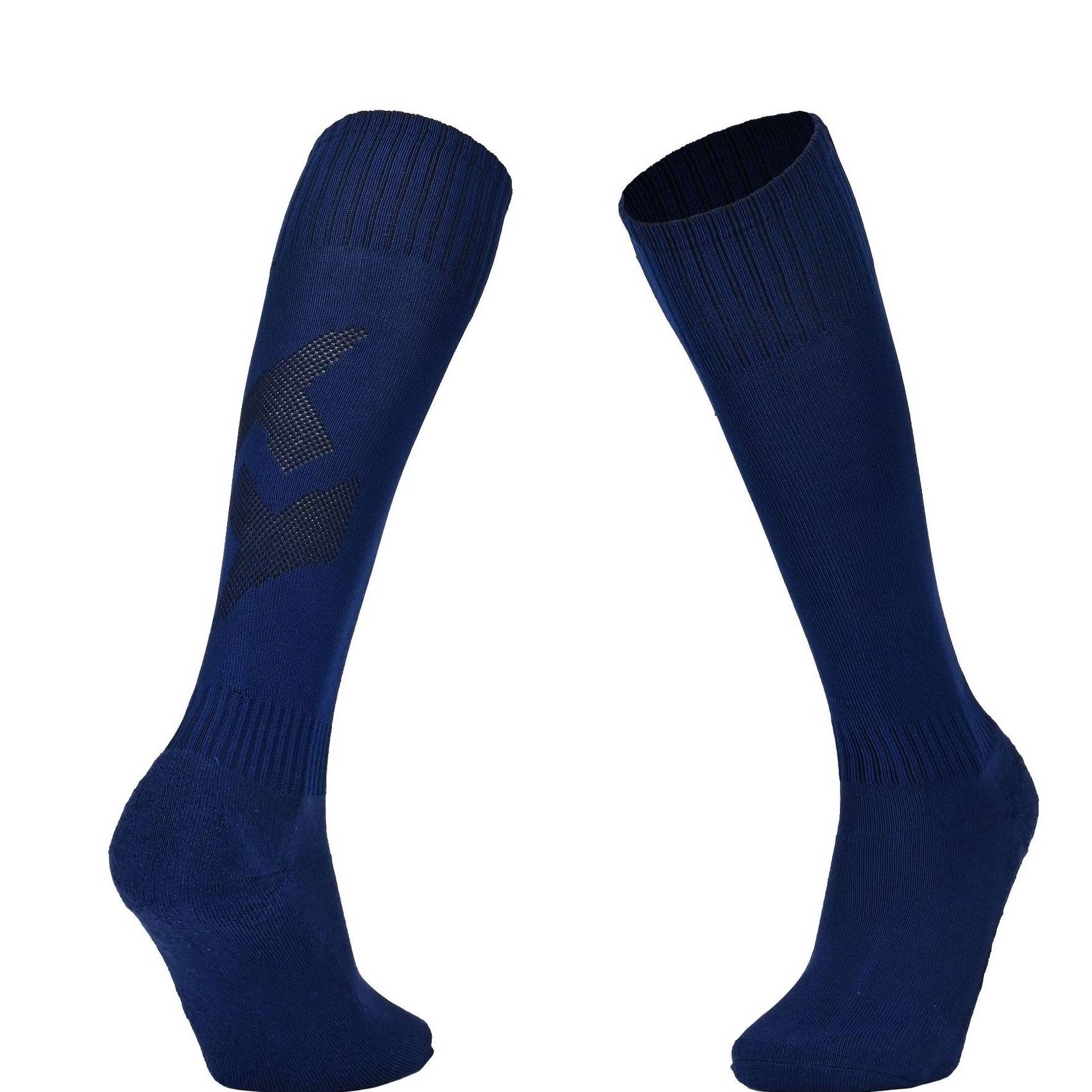 Breathable Cotton Football Socks With Anti-Slip Grip For Adults & Kids - Long Tube Training Socks In Multiple Colors_voghion.com