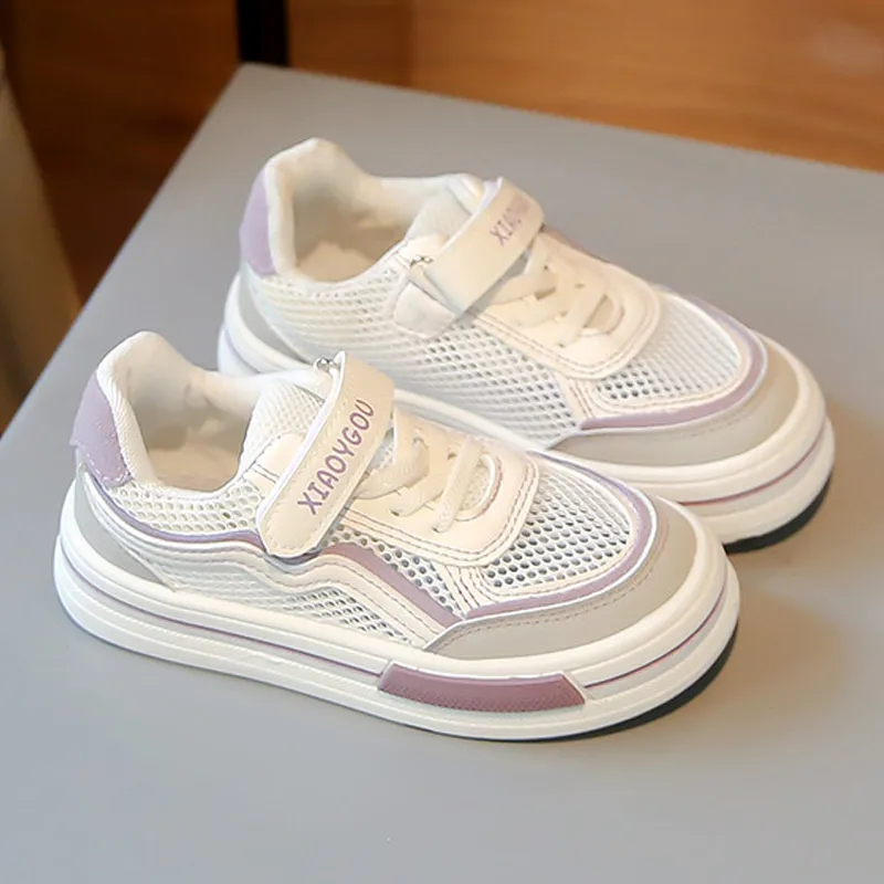 Kids Board Girl's Sneakers Fashion Hook Student Boys Cutefeet Sport Running Autumn New Toddler Casual Shoes Size 26 - 37_voghion.com