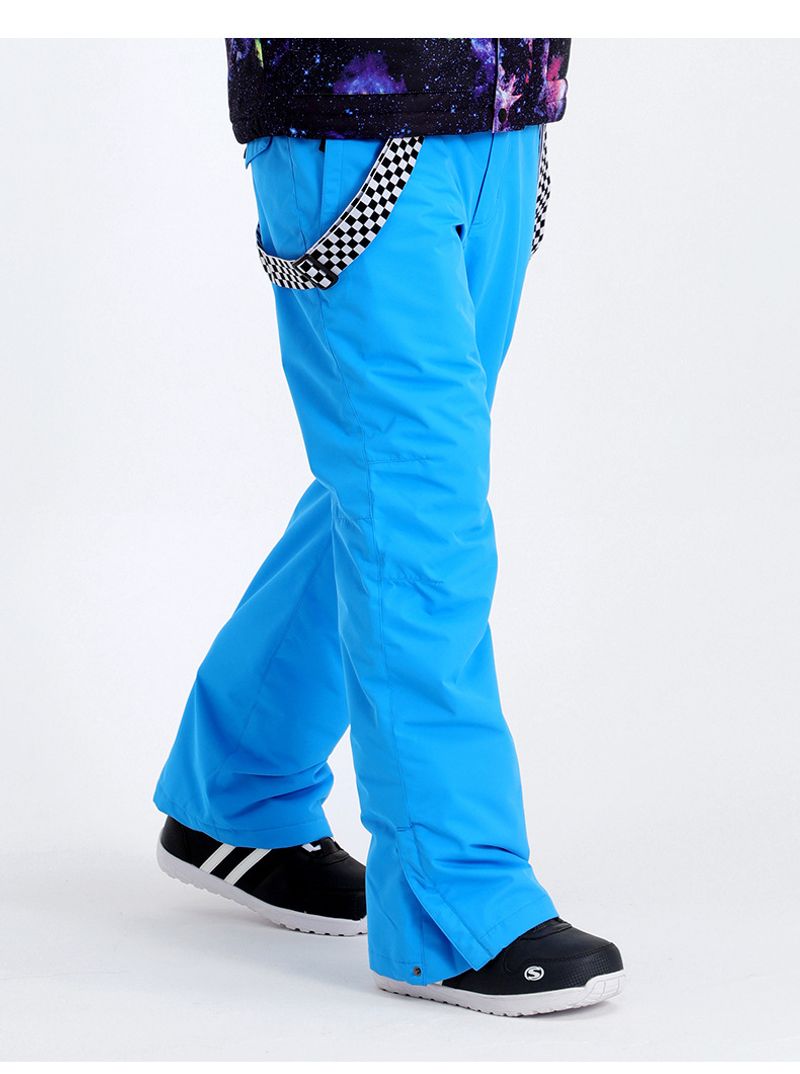 Ski Men's overalls windproof waterproof thick warm adult single and double board sports outdoor ski pants_voghion.com