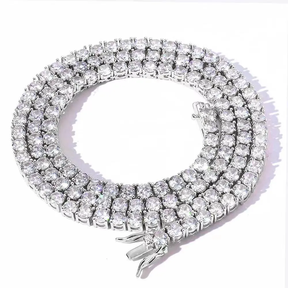designer gra hip hop 3mm-4mm vvs moissanite ketting tennisketting diamant sier goud iced out vergulde kettingen sieraden_voghion.com