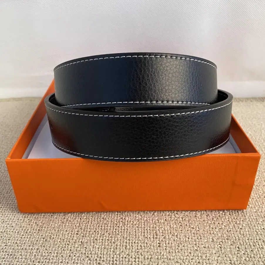 Cinturones de diseñador para hombre y mujer, cinturón de cuero genuino con hebilla grande, accesorios casuales de negocios, cinturón clásico con caja_voghion.com