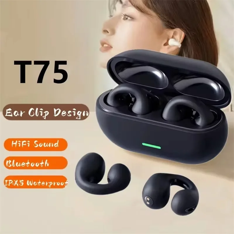 Écouteurs sans fil bluetooth avec contrôle tactile pour sport_voghion.com