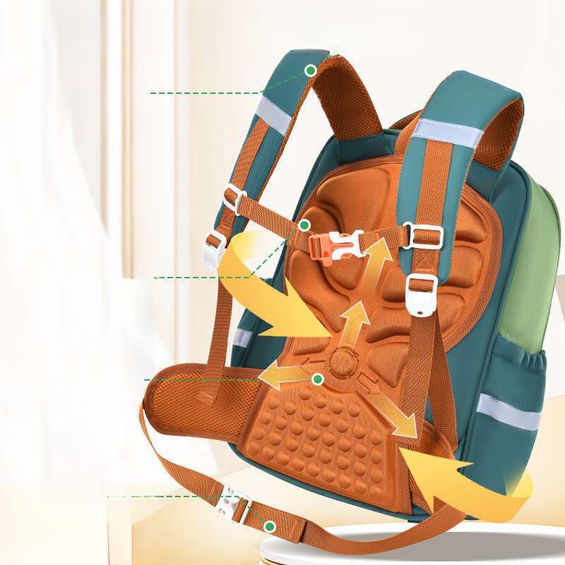 Sesame Baby's New Elementary School For Boys And Girls In Grades 1-6 Through 9, Large Capacity Children's Book Bag,_voghion.com