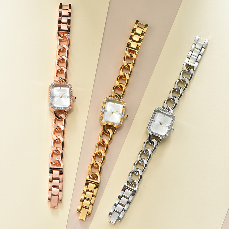 Square Bracelet Watch Retro Women's Minimalist Watch Student Fashion Trend_voghion.com