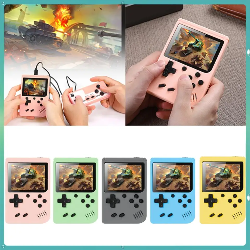 Classic Handheld Game Console With 500 Built-in Games For All_voghion.com